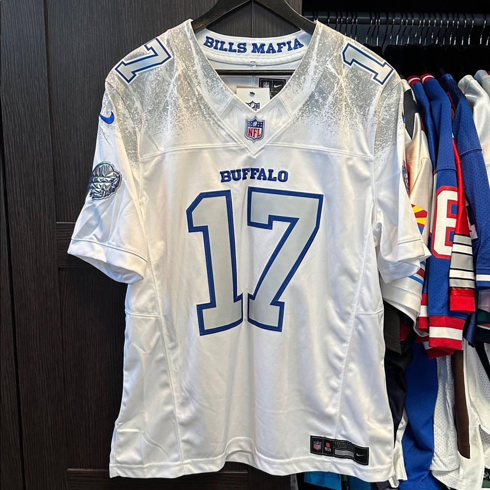 Josh Allen Buffalo Bills Nike 2025 Rivalries Collection Limited Jersey - XXL